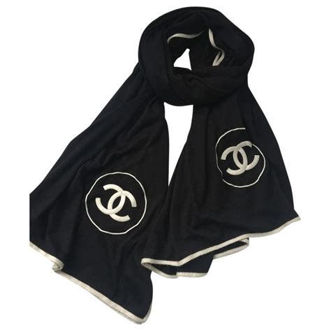 chanel scarf men|Chanel cashmere stole.